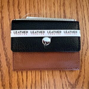 Mundi Fiona Leather Card Case Wallet